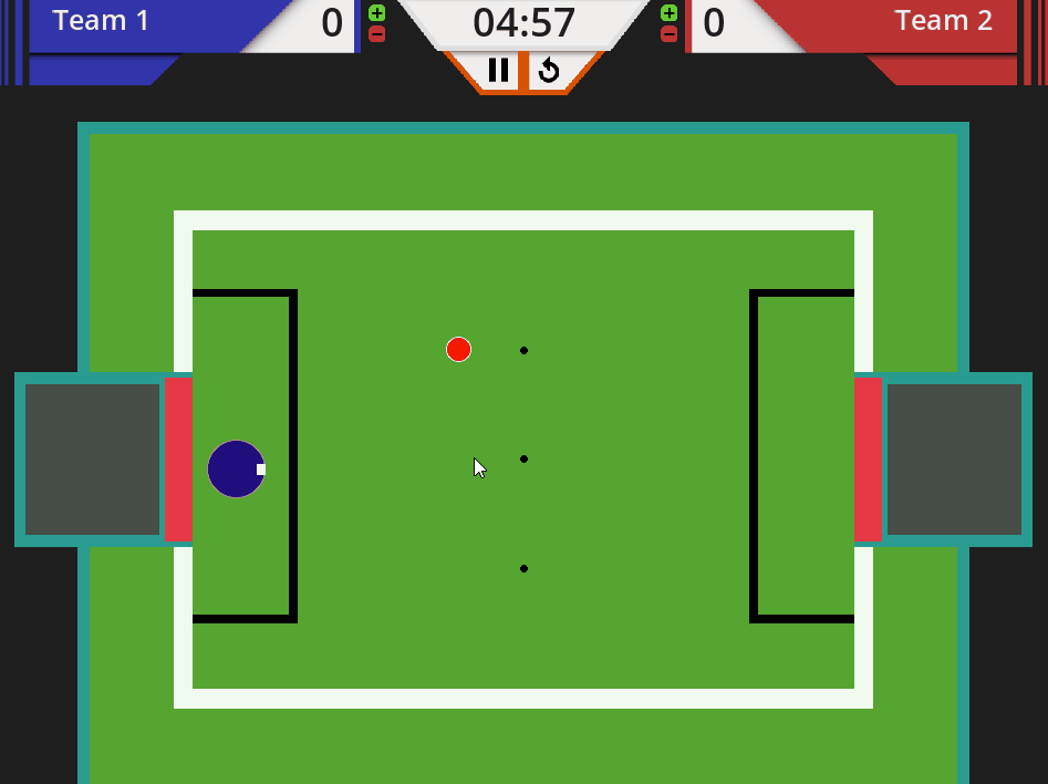 Example of puzzle being completed