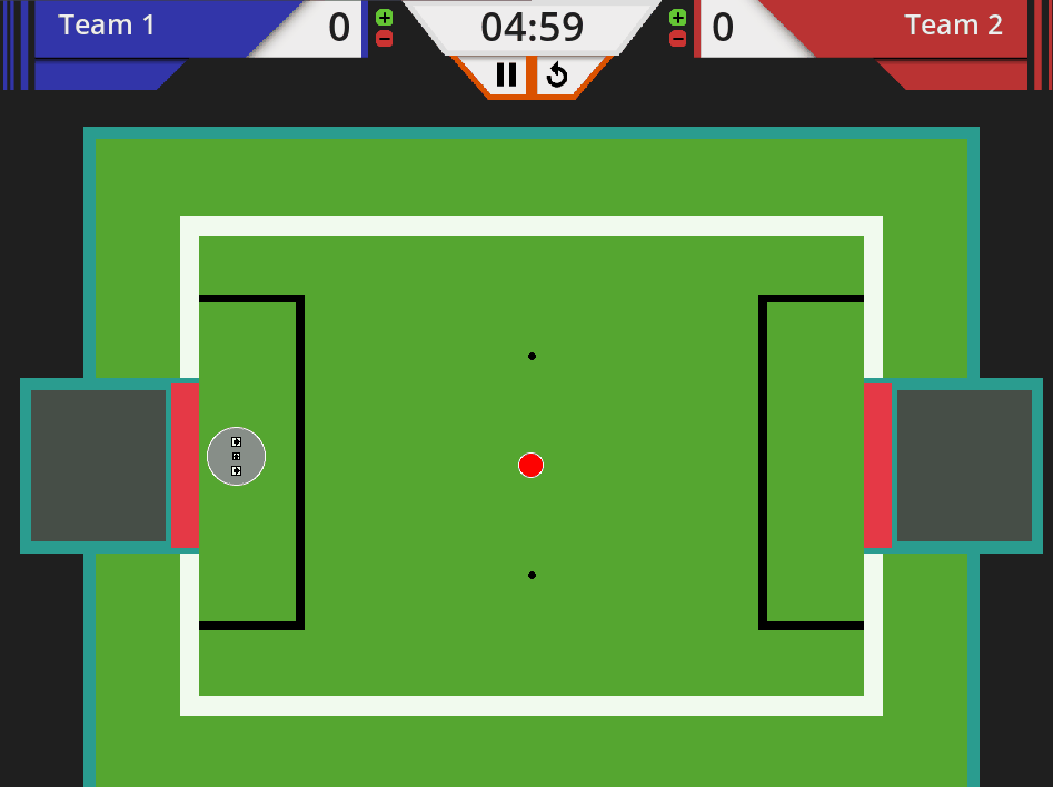 Example of square movement