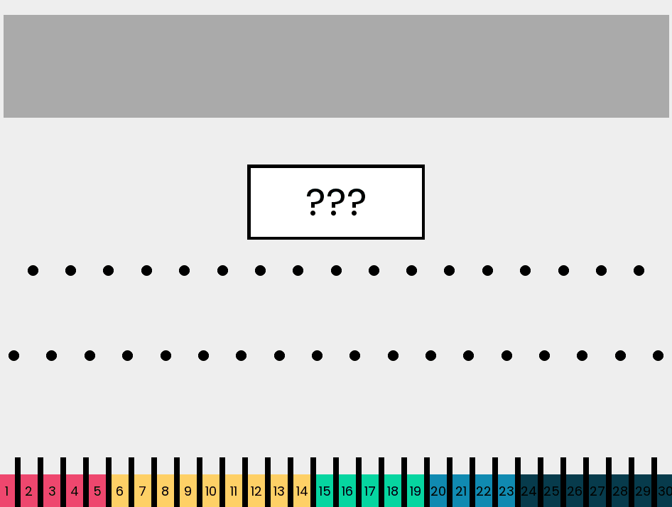 Example of puzzle being completed